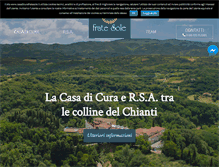 Tablet Screenshot of casadicurafratesole.it